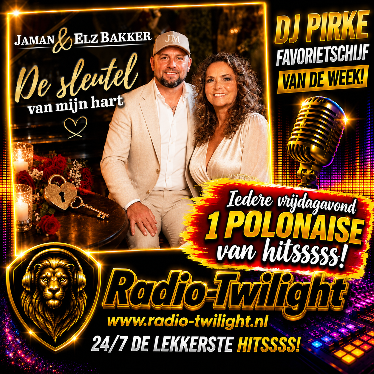 'De sleutel van mijn hart'